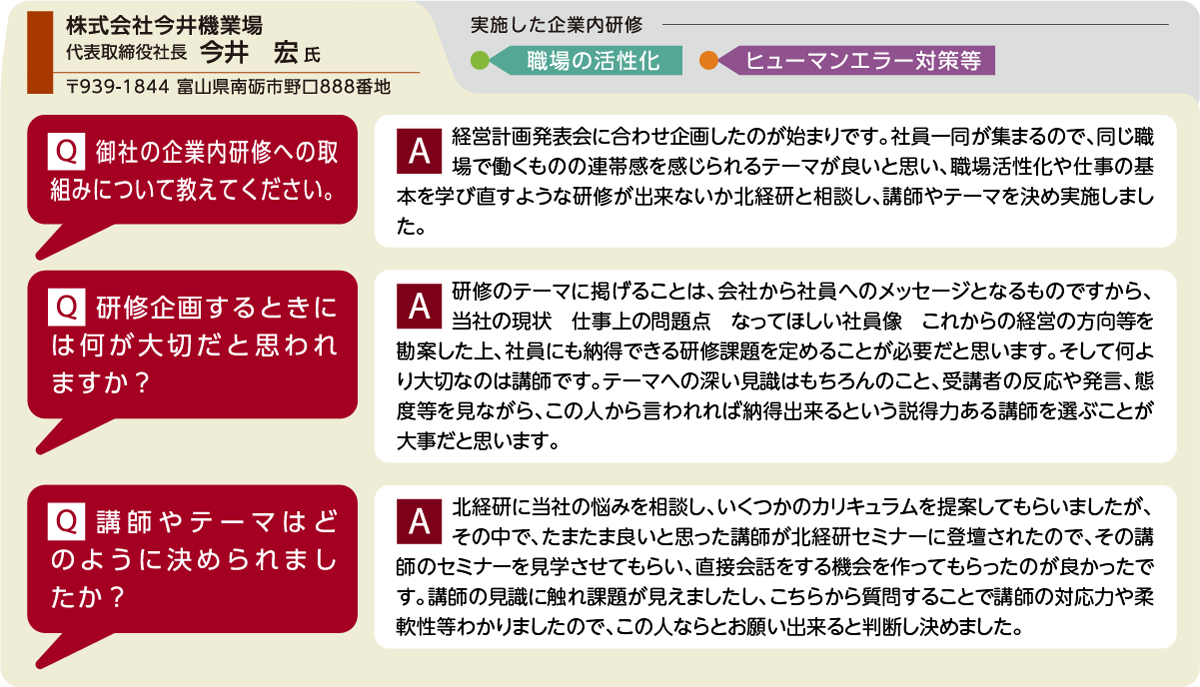 株式会社今井機業場